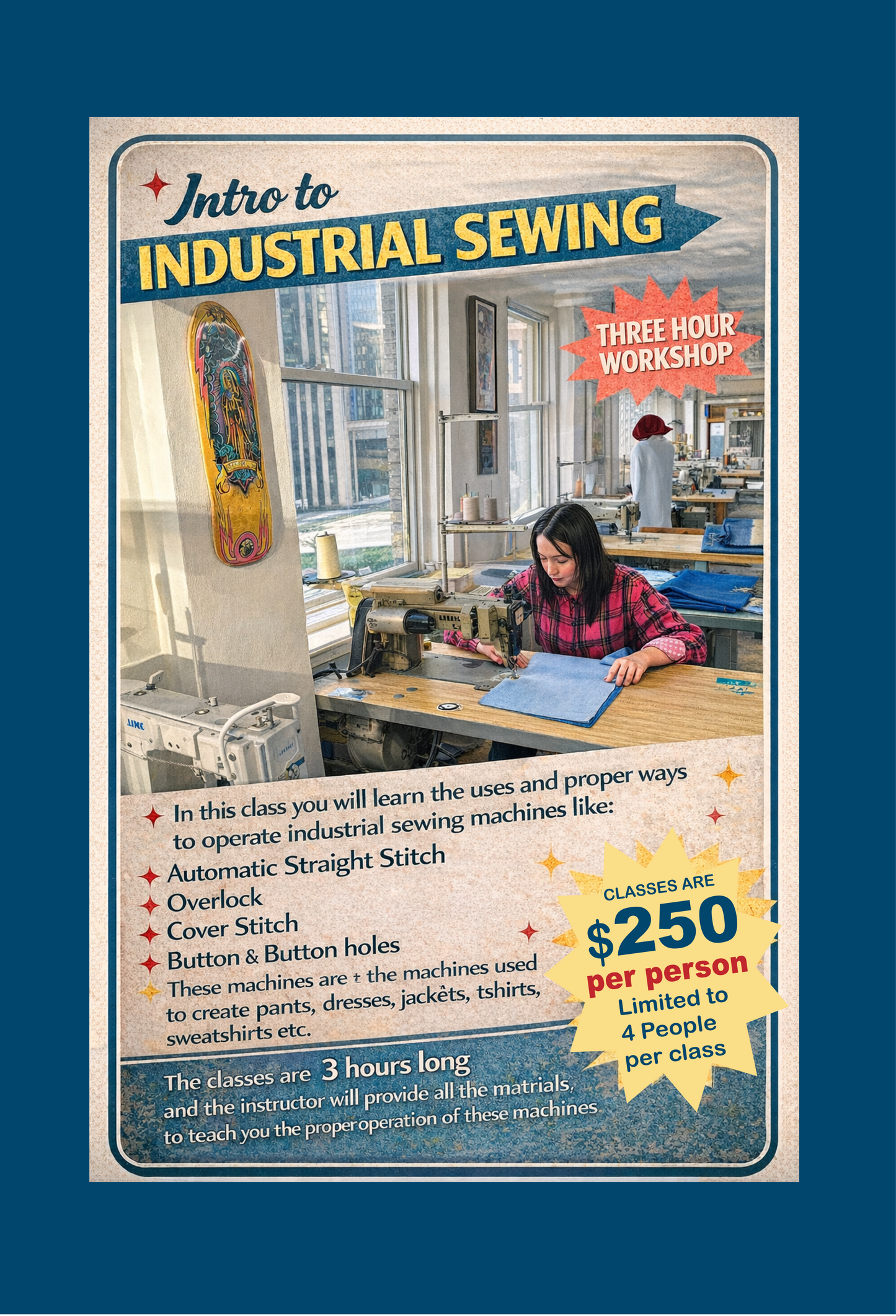 Intro to Industrial Sewing