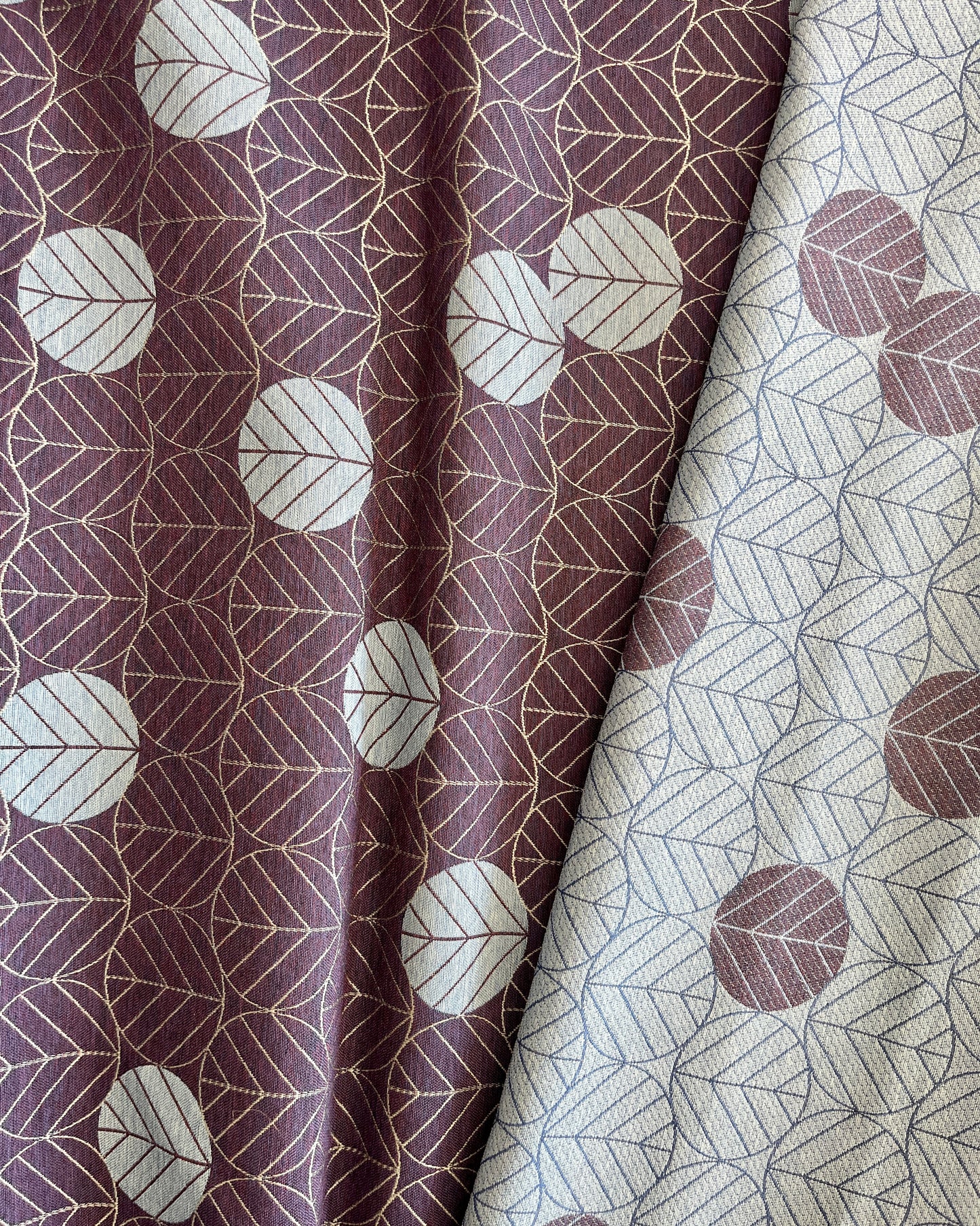 Deadstock Jacquard Fabric (By the yard)