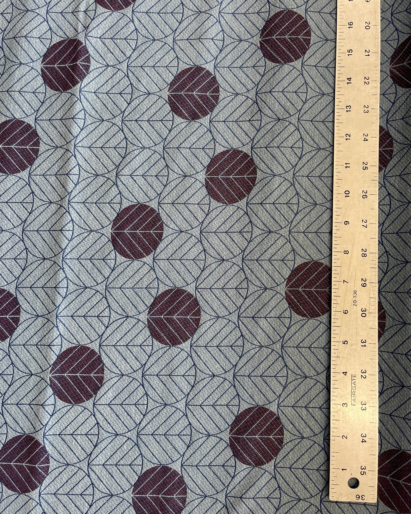 Deadstock Jacquard Fabric (By the yard)